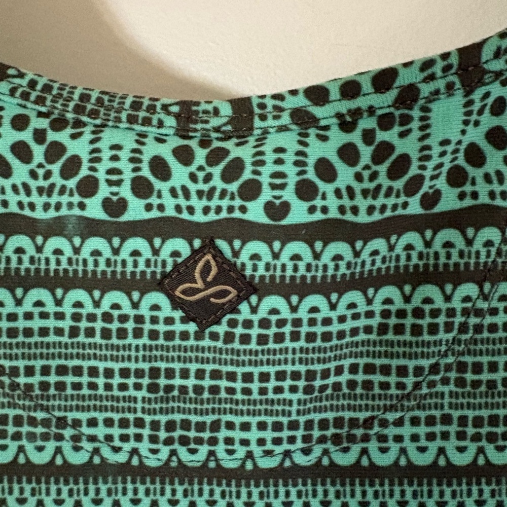Prana Amelie Dress Geo Active
A-Line Green/Brown Print Size L. Like new. EUC! - Picture 6 of 8
